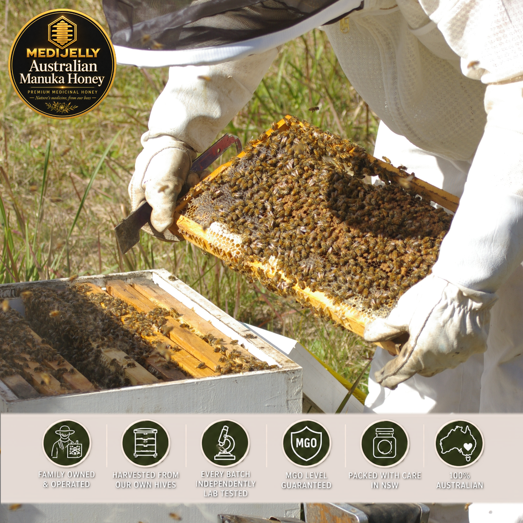 Manuka Honey MGO800 110g - Image 7