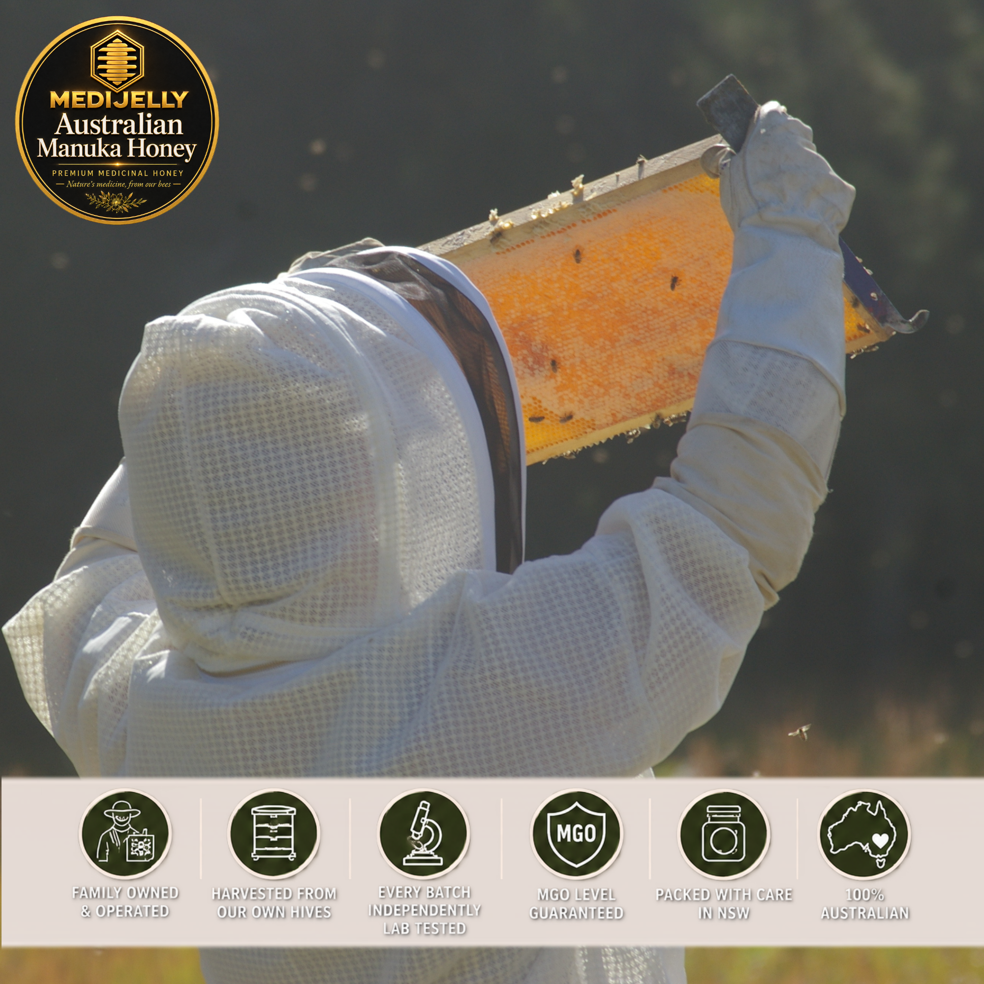 Manuka Honey MGO800 110g - Image 6