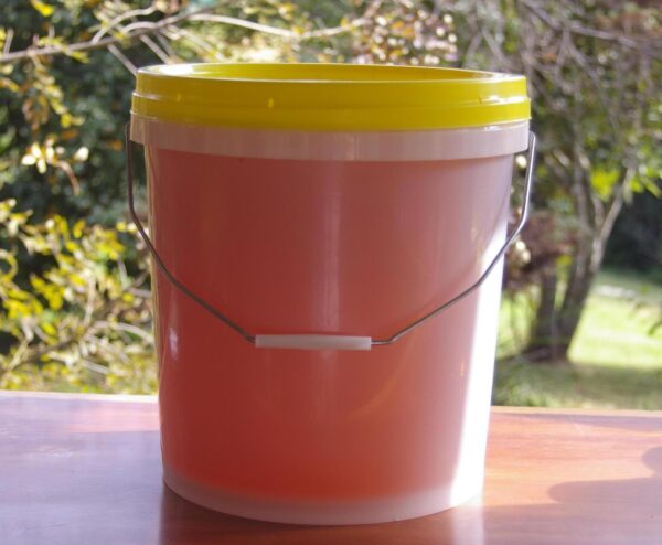 our bulk honey bucket